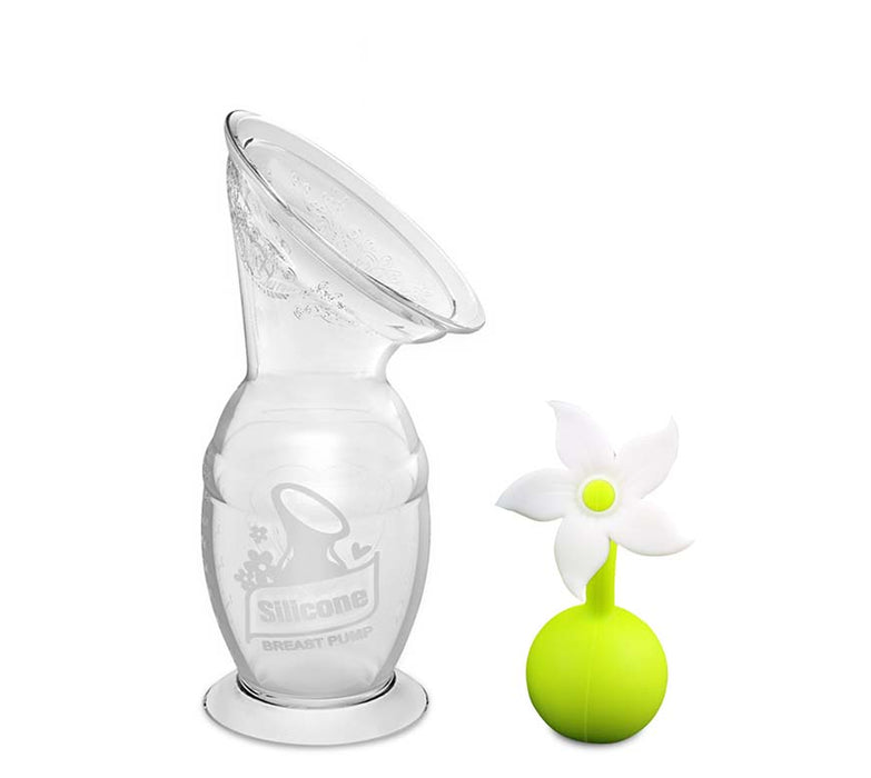 HAAKAA Generation 1 Silicone Breast Pump & Flower Stopper 100ml