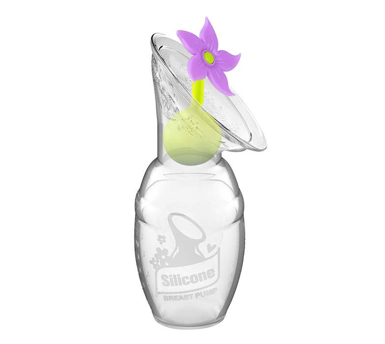 HAAKAA Generation 1 Silicone Breast Pump & Flower Stopper 100ml