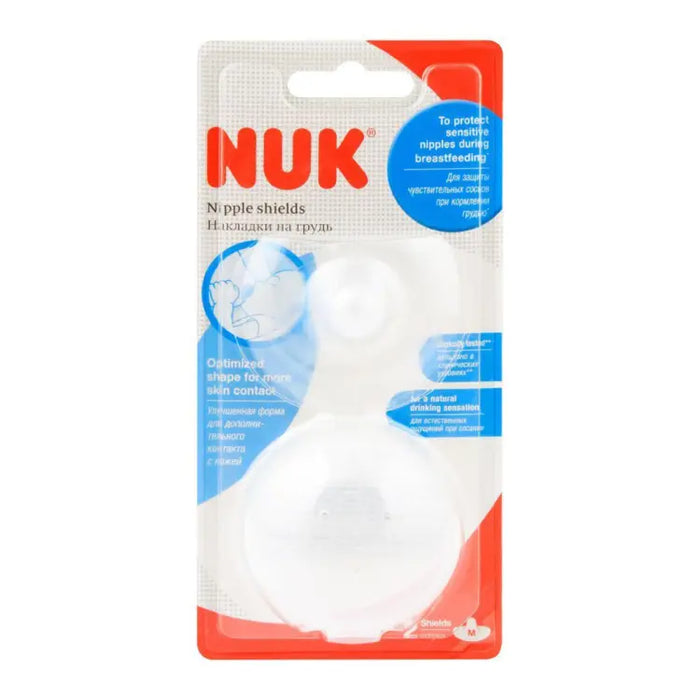 NUK Nipple Shields Silicone SI L 2/B CL2