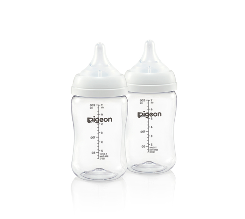 PIGEON SofTouch Wide Neck Feeder PK-2 T-Ester 200ML