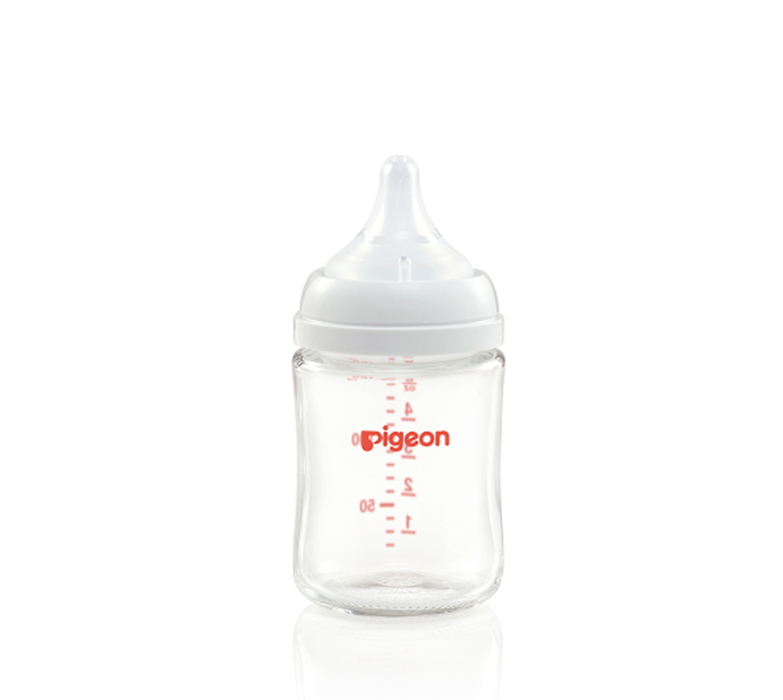 PIGEON Softouch Wide Neck Glass Feeder 160ML