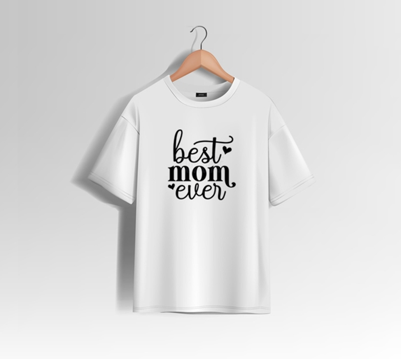 The Mum Box - BEST MOM EVER T-Shirt (White)
