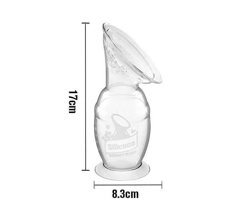HAAKAA Generation 2 150ml Silicone Breast Pump with Suction Base