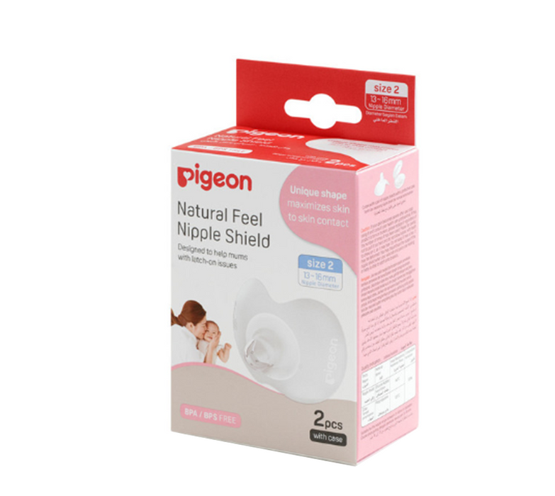 PIGEON Natural Feel Nipple Shield Size 2 (M)