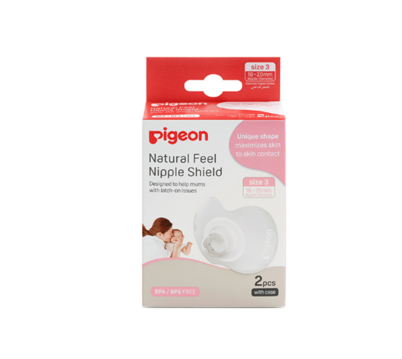 PIGEON Natural Feel Nipple Shield Size 3 (L)