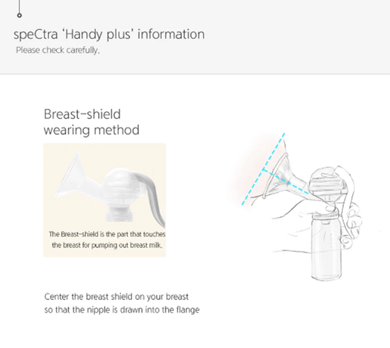 SPECTRA  Handy Plus Manual Breast Pump
